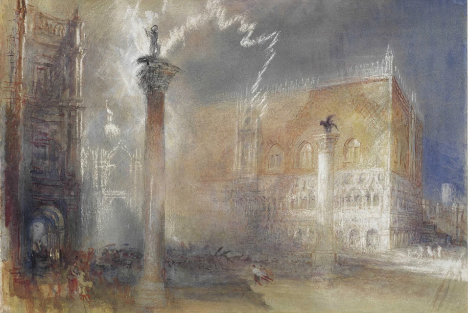 La Piazzetta, Venezia, 1840 - Scottish National Gallery